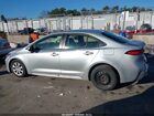2020 Toyota Corolla Le Silver vin: JTDEPRAE2LJ029126