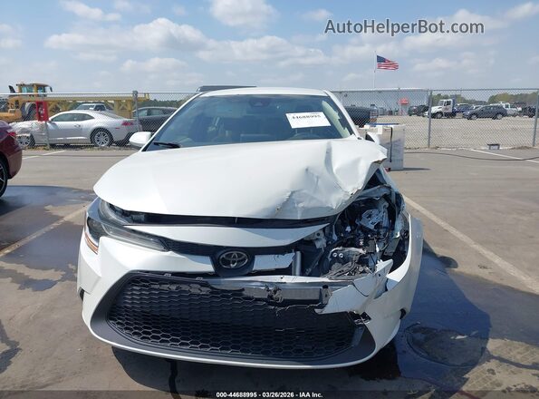 JTDEPRAE5LJ108208 2020 TOYOTA LL White Widok zestawu wskaźników