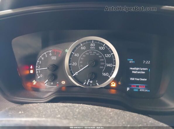 JTDEPRAE8LJ007728 2020 TOYOTA LL White Widok tylnych siedzeń