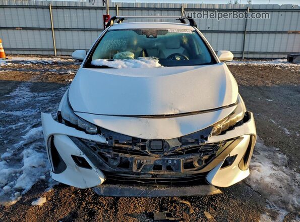 JTDKAMFP1M3169028 2021 TOYOTA PRIUS Белый Вид спереди