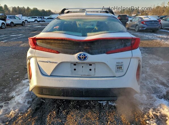 JTDKAMFP1M3169028 2021 TOYOTA PRIUS Белый Вид сзади