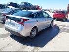 2021 Toyota Prius Le Серебряный vin: JTDKAMFU3M3144900