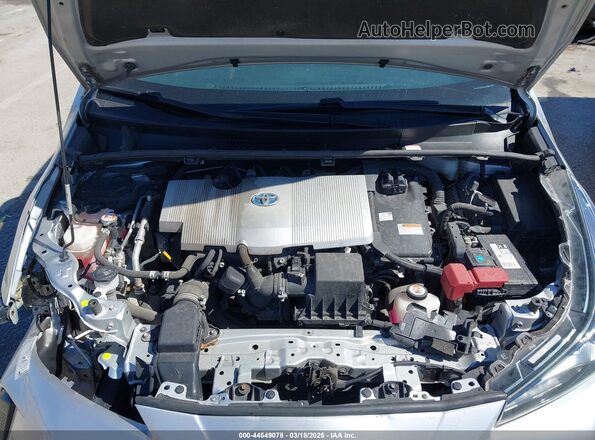 JTDKAMFU3M3144900 2021 TOYOTA LE Серебряный Вид сзади