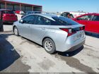 2021 Toyota Prius Le Серебряный vin: JTDKAMFU3M3144900