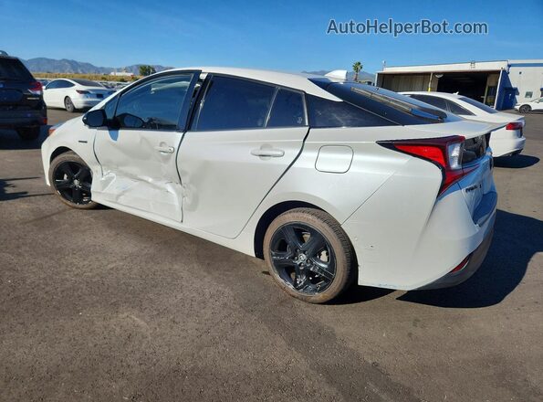 JTDKAMFU4M3127653 2021 TOYOTA PRIUS White უკანა მარცხენა