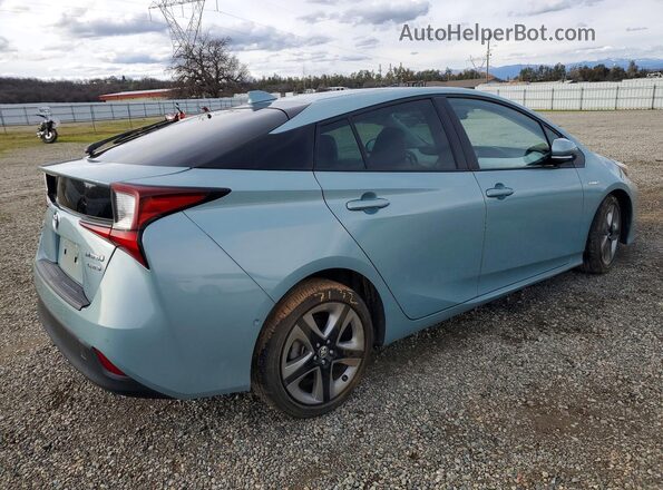 JTDKAMFU5M3135728 2021 TOYOTA PRIUS Green Tył prawy