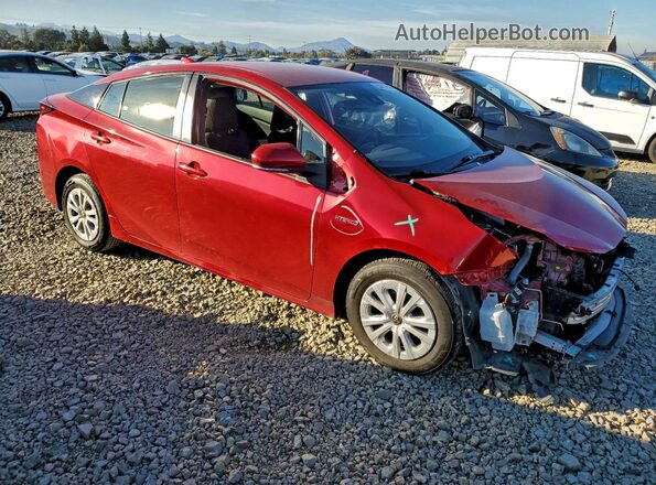 JTDKAMFU5N3153227 2022 TOYOTA PRIUS Red Przód prawy