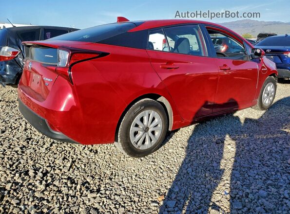 JTDKAMFU5N3153227 2022 TOYOTA PRIUS Red Tył prawy