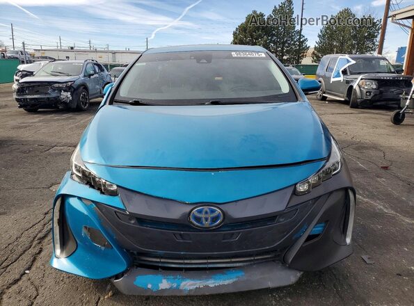 JTDKARFP2H3004527 2017 TOYOTA PRIUS Turquoise წინა ხედი