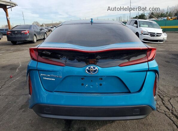 JTDKARFP2H3004527 2017 TOYOTA PRIUS Turquoise უკანა ხედი
