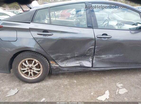JTDKARFP2H3018136 2017 TOYOTA PRIUS PRIME Gray Widok z przodu
