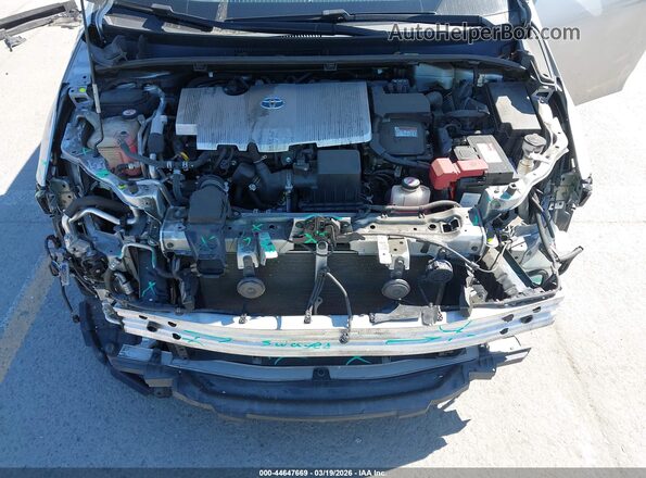 JTDKARFP2J3077595 2018 TOYOTA PRIUS PRIME Silver Вид ззаду