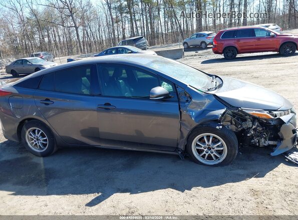 JTDKARFP2K3114324 2019 TOYOTA PRIUS PRIME Серый Вид задней части салона