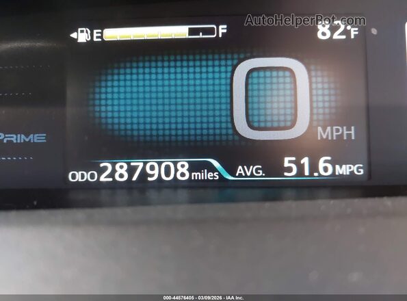 JTDKARFP3H3001278 2017 TOYOTA PRIUS PRIME Серебряный 