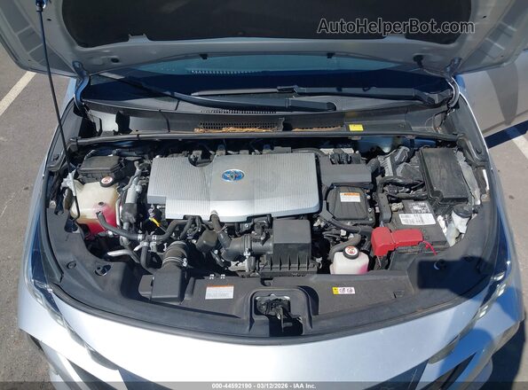 JTDKARFP3H3032093 2017 TOYOTA PRIUS PRIME Серебряный Вид сзади