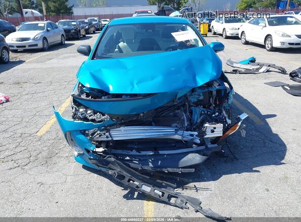 JTDKARFP3H3057804 2017 TOYOTA PRIUS PRIME Blue Widok zestawu wskaźników