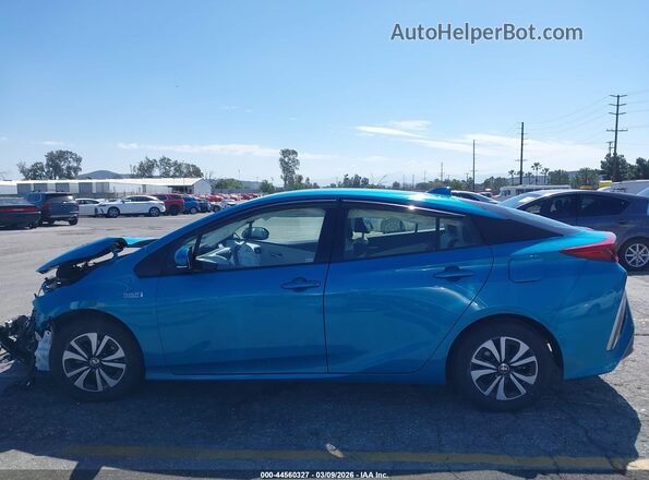 JTDKARFP3H3057804 2017 TOYOTA PRIUS PRIME Blue Widok wnętrza 360 stopni
