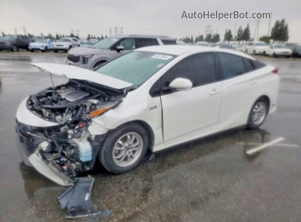 JTDKARFP5K3110218 2019 TOYOTA PRIUS Белый Передняя левая четверть