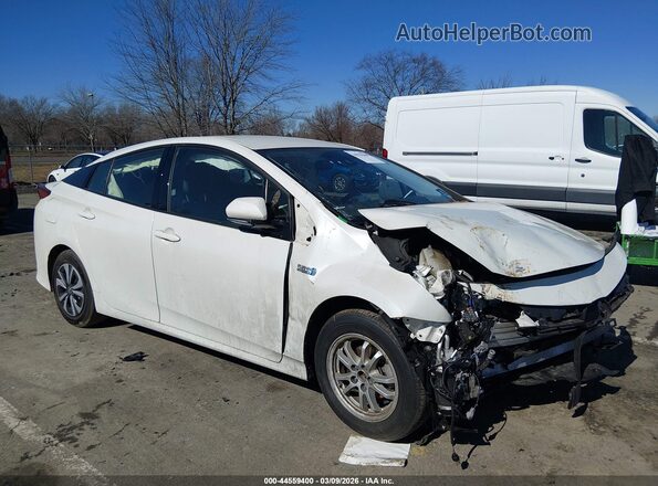 JTDKARFP7J3076944 2018 TOYOTA PRIUS PRIME Белый Передняя правая четверть