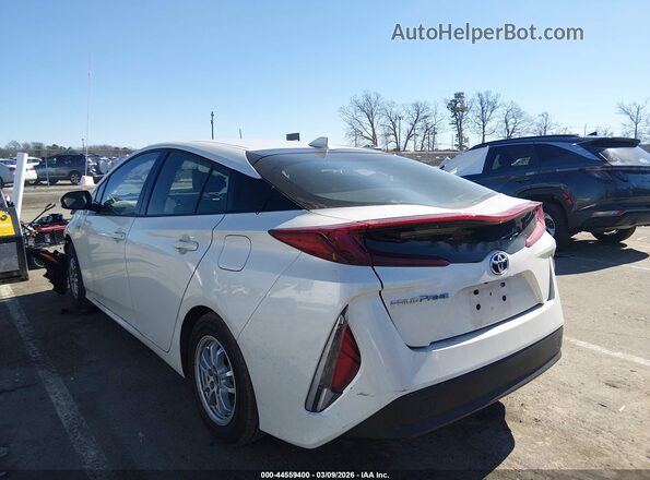 JTDKARFP7J3076944 2018 TOYOTA PRIUS PRIME Белый Задняя левая четверть