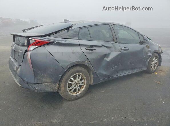 JTDKBRFU3H3045588 2017 TOYOTA PRIUS Угольный Задняя правая четверть