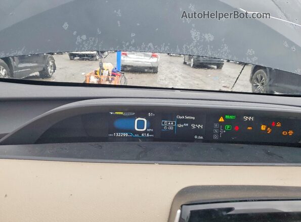 JTDL9RFU2K3012430 2019 TOYOTA PRIUS Черный Вид щитка приборов