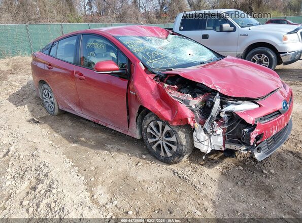 JTDL9RFU4L3014021 2020 TOYOTA LE Красный Передняя правая четверть
