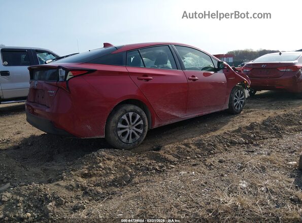 JTDL9RFU4L3014021 2020 TOYOTA LE Красный Задняя правая четверть