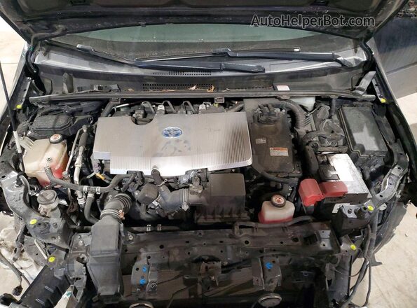 JTDL9RFU8K3011394 2019 TOYOTA PRIUS Черный Вид задней части салона