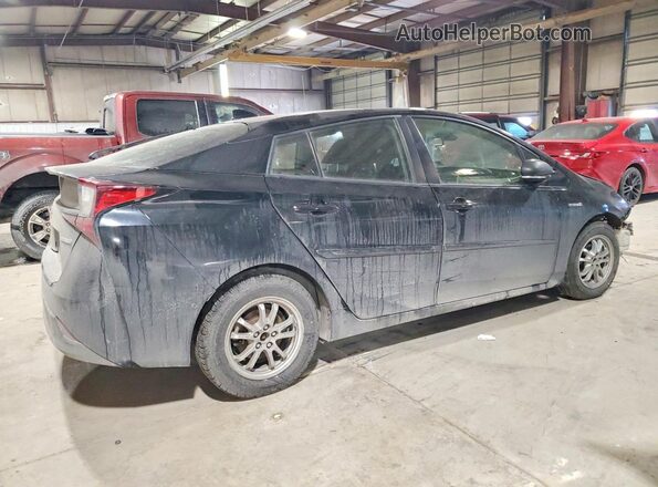 JTDL9RFU8K3011394 2019 TOYOTA PRIUS Черный Задняя правая четверть