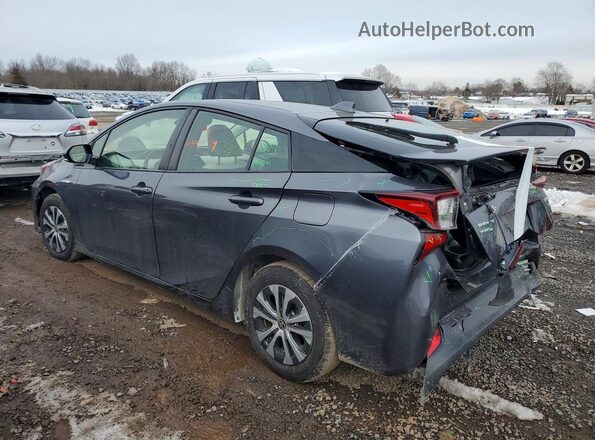 JTDL9RFU9L3022082 2020 TOYOTA PRIUS Серый Задняя левая четверть