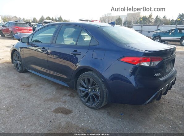 JTDS4MCE3PJ100870 2023 TOYOTA LL Синий Задняя левая четверть