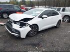 2020 Toyota Corolla Se White vin: JTDS4RCE1LJ023231