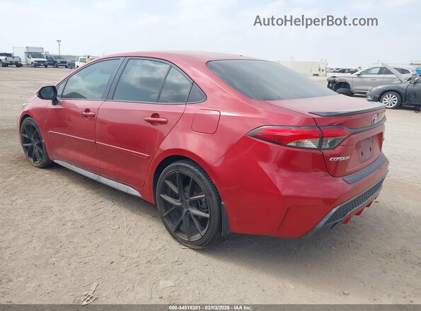 JTDT4RCE6LJ003352 2020 TOYOTA LL Red Задня ліва чверть
