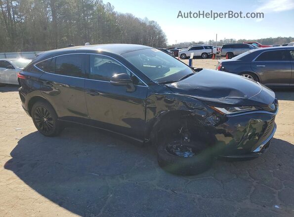 JTEAAAAH0RJ187772 2024 TOYOTA VENZA Черный Передняя правая четверть