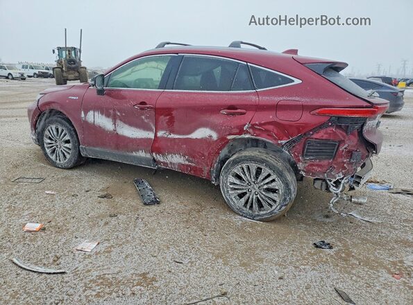 JTEAAAAH6MJ038579 2021 TOYOTA VENZA Red Tył lewy