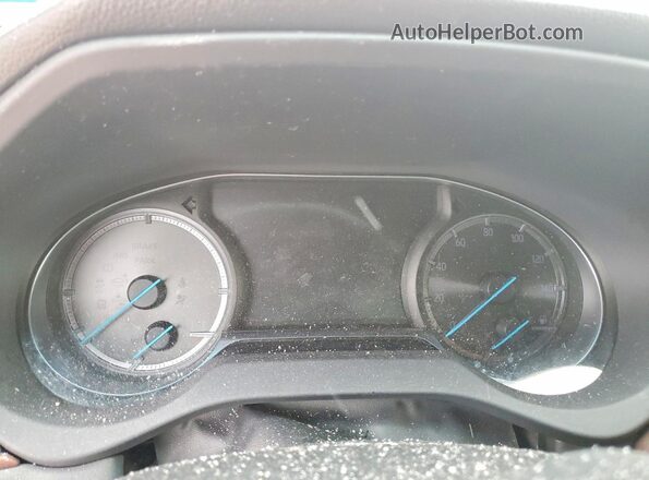 JTEAAAAH6MJ038579 2021 TOYOTA VENZA Red Widok zestawu wskaźników
