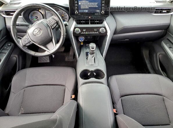 JTEAAAAH8MJ073155 2021 TOYOTA VENZA Белый Вид панели приборов