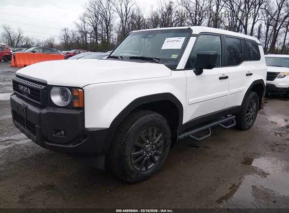 JTEABFAJ0RK015975 2024 TOYOTA LAND CRUISER Белый Передняя левая четверть