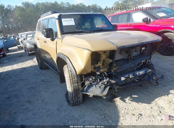 JTEABFAJ3RK007689 2024 TOYOTA LAND CRUISER Желто-коричневый Передняя правая четверть