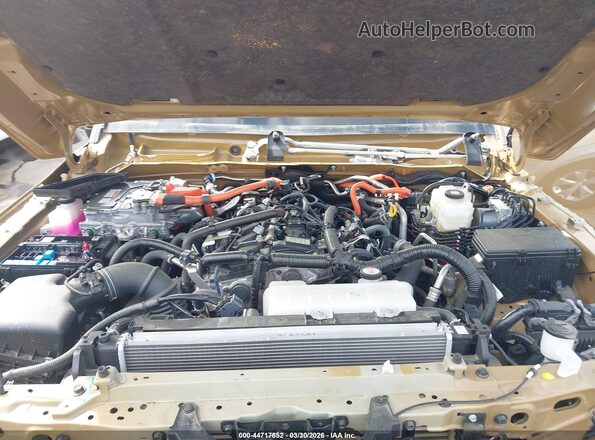 JTEABFAJ6RK008237 2024 TOYOTA LAND CRUISER Желтый Вид сзади