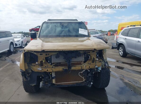 JTEABFAJ6RK008237 2024 TOYOTA LAND CRUISER Желтый Вид задней части салона