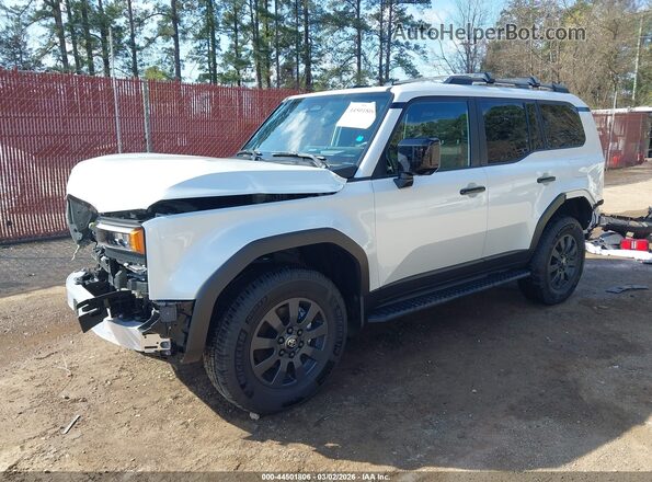 JTEABFAJ6S5012437 2025 TOYOTA LAND CRUISER Белый Передняя левая четверть