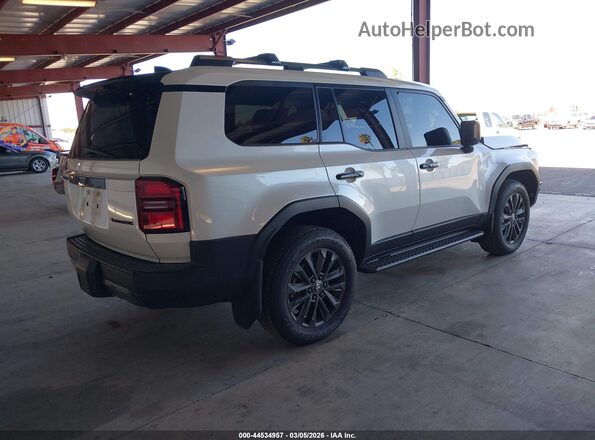 JTEABFAJ9S5020337 2025 TOYOTA LAND CRUISER Белый Задняя правая четверть
