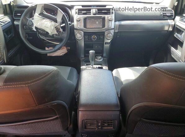 JTEBU5JR3J5512357 2018 TOYOTA 4RUNNER Белый Вид панели приборов