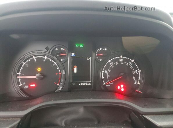JTEBU5JR3L5771613 2020 TOYOTA 4RUNNER Black Vista del cuadro de instrumentos