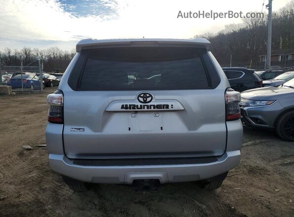 JTENU5JR3R6231923 2024 TOYOTA 4RUNNER Серебряный Вид сзади