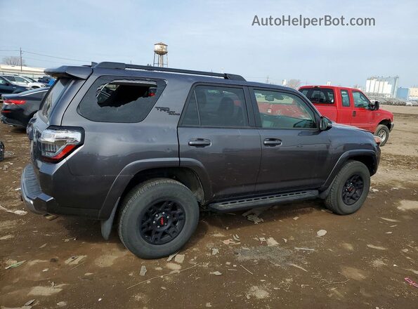 JTERU5JR1P6155892 2023 TOYOTA 4RUNNER Серый Задняя правая четверть