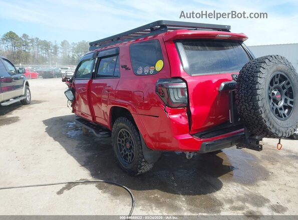JTERU5JR3M5863692 2021 TOYOTA 4RUNNER Red Trasero izquierdo