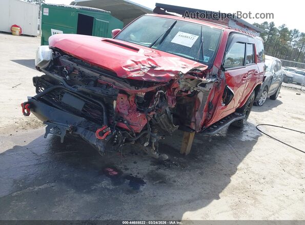 JTERU5JR3M5863692 2021 TOYOTA 4RUNNER Red Vista tres cuartos delantera izquierda